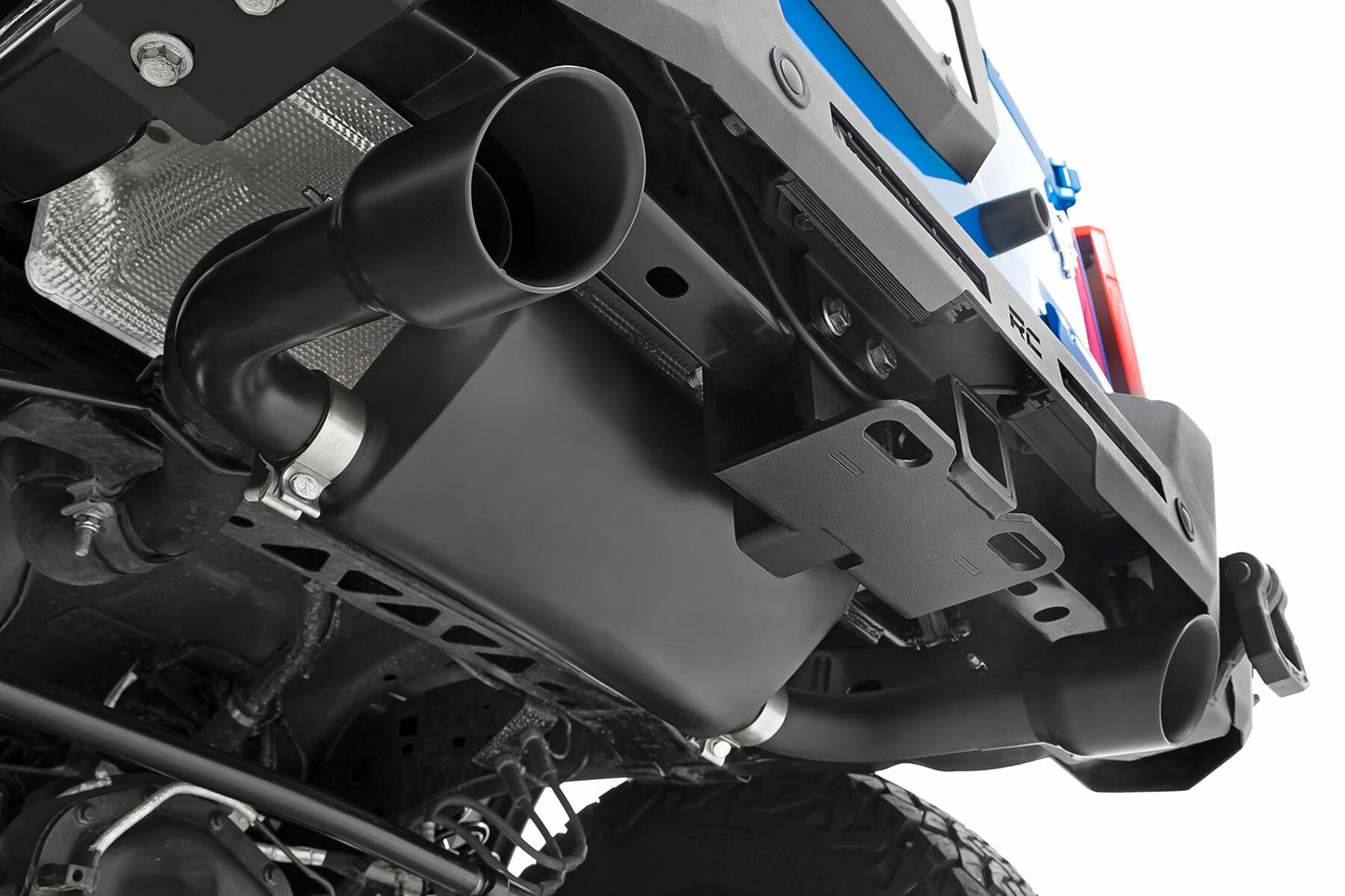 Fits Ford Bronco 4WD (2021-2024) Performance Exhaust; Dual Outlet; 96020