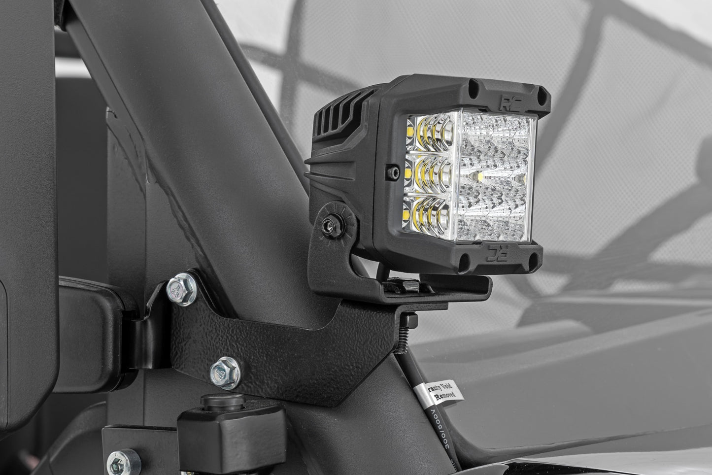 LED Light Kit; Cage Mount; 2" Black Pair; CFMoto UForce 1000/1000XL 96103
