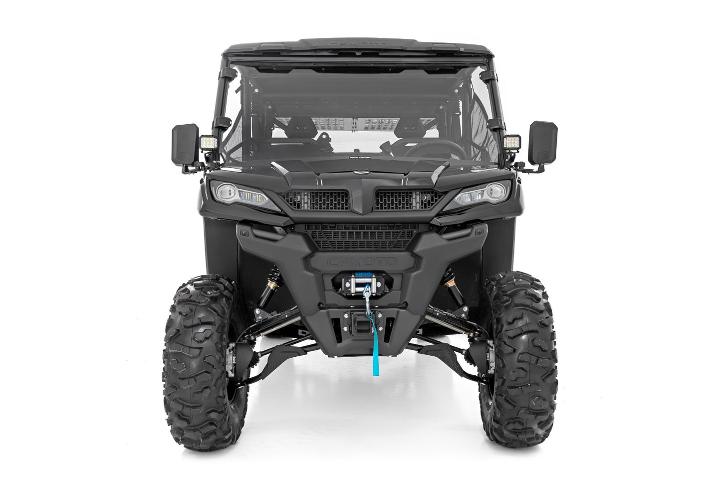LED Light Kit; Cage Mount; 2" Black Pair; Amber DRL; CFMOTO UFORCE 1000 96105