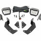 LED Light Kit; Cage Mount; 2" Chrome Pair; Wide Angle; CFMOTO UFORCE 1000 96106