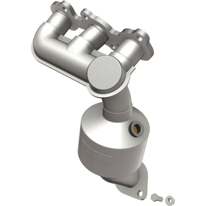 Catalytic Converter with Integrated Exhaust Manifold for HM Grade Federal / EPA Compliant Direct-Fit Manifold Catalytic