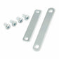 Mr. Gasket Foot Print Gas Pedal Pad - Aluminum -Chrome & Painted Black Trim 9645
