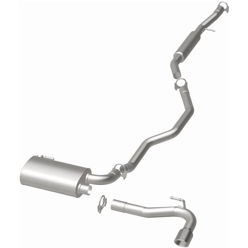 Fits 2011-2017 Jeep Direct-Fit Replacement Exhaust System 106-0776