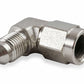 Earls 90 Degree -4 AN Male to -4 AN Female Swivel - 966304ERL