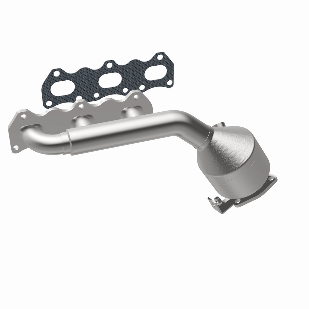 Catalytic Converter with Integrated Exhaust Manifold for HM Grade Federal / EPA Compliant Direct-Fit Manifold Catalytic