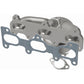 Catalytic Converter with Integrated Exhaust Manifold for HM Grade Federal / EPA Compliant Direct-Fit Manifold Catalytic