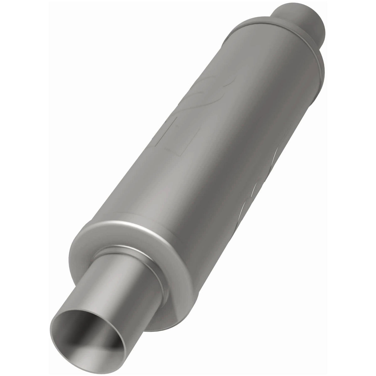 Exhaust Muffler for 4in. Round Straight-Through Performance Exhaust Muffler MagnaFlow 10445