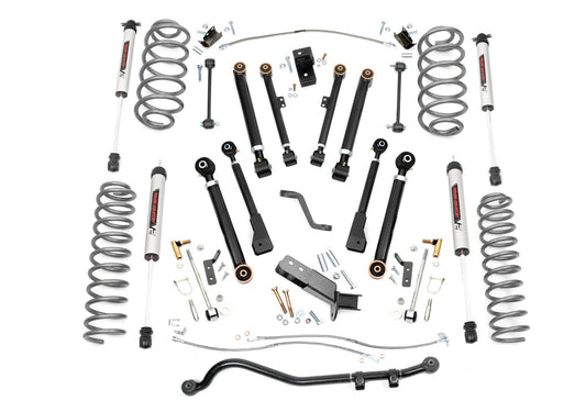 Rough Country 6 Inch Lift Kit - X-Series - V2 -  Jeep Wrangler TJ (97-06)/Wrangler Unlimited (04-06) - 66270