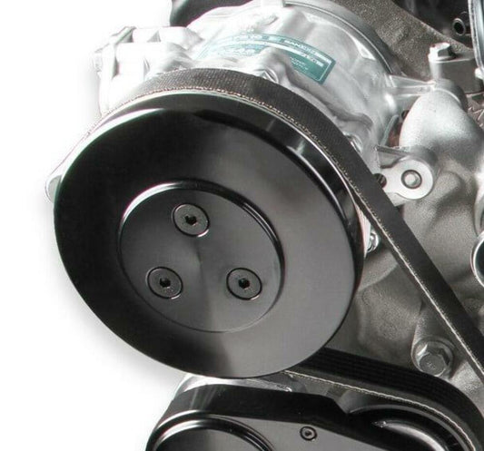 SD7 Compressor Pulley Cover Black - 97-185