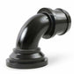 Holley Water Neck - Swivel 90 Degree Angle - Black - 97-341