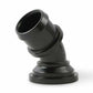 Holley Water Neck - Swivel 45 Degree Angle - Black - 97-343