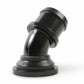 Holley Water Neck - Swivel 45 Degree Angle - Black - 97-343