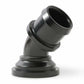 Holley Water Neck - Swivel 45 Degree Angle - Black - 97-343