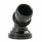 Holley Water Neck - Swivel 45 Degree Angle - Black - 97-343