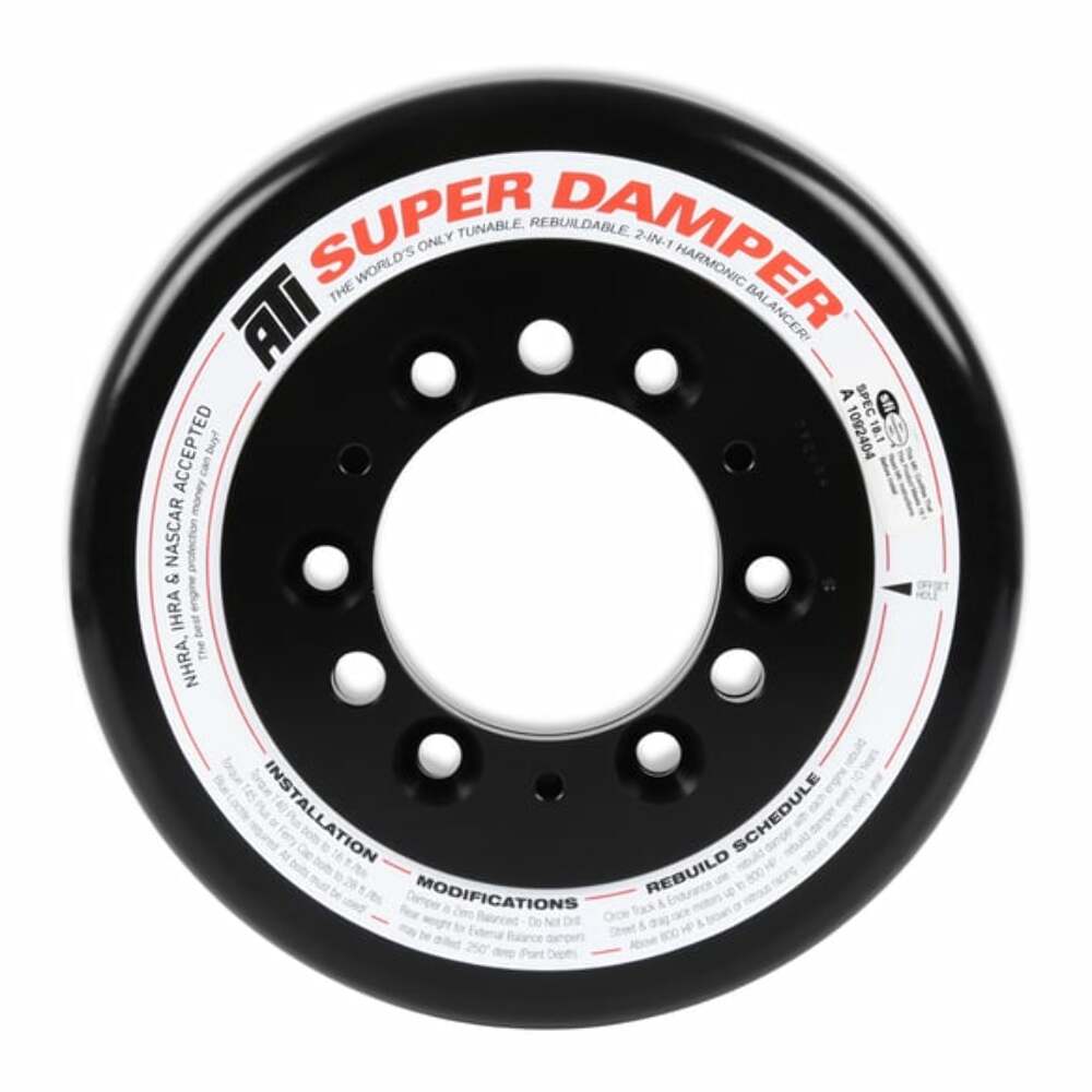 Fits Mid-Mount Accessory Drive Gen III Hemi w/SFI Certified Damper VVT 97-361