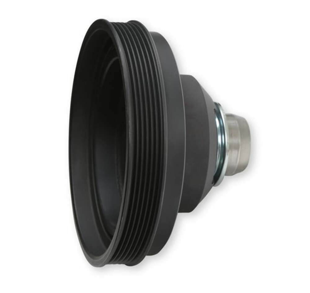 Cast Iron Damper for Gen III Hemi Mid-Mount Accessory Drive-VVT-Black 97-363