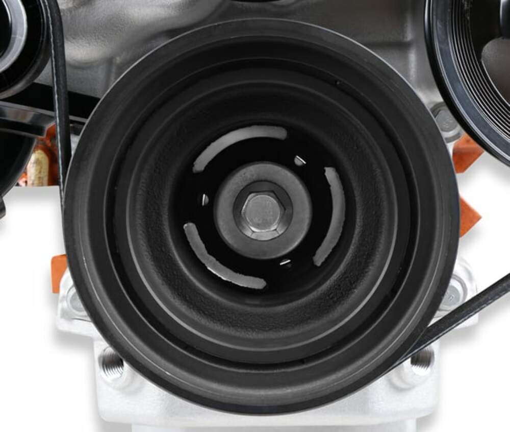 Cast Iron Damper for Gen III Hemi Mid-Mount Accessory Drive-VVT-Black 97-363