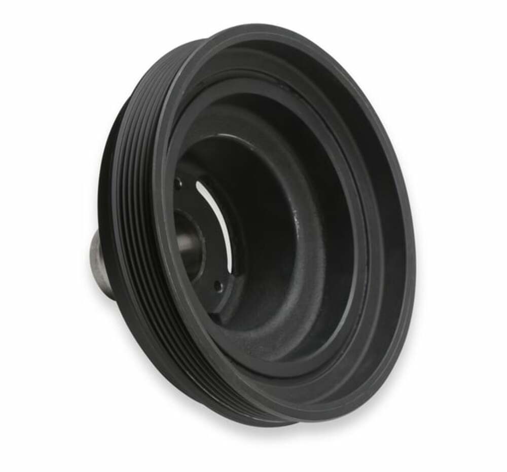 Cast Iron Damper for Gen III Hemi Mid-Mount Accessory Drive-VVT-Black 97-363