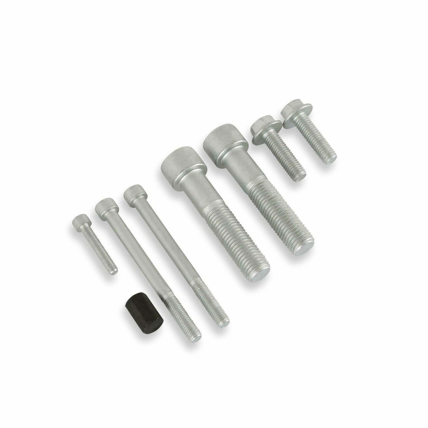A/C Bracket Kit For Holley Cover-Black-97-421
