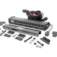 Fits Can-Am Defender HD 8/HD 9/HD 10 LED Light Bumper Mount 12" Black 97001