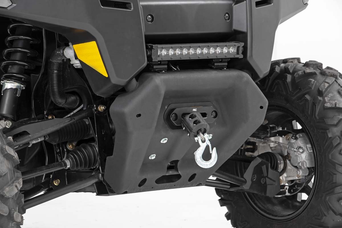 Fits Can-Am Defender HD 8/HD 9/HD 10 Winch Plate; 97016
