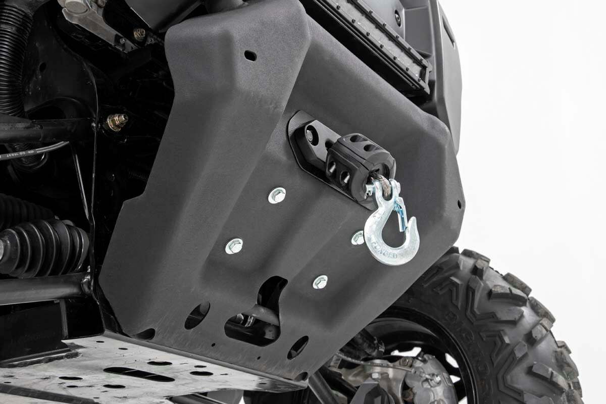 Fits Can-Am Defender HD 8/HD 9/HD 10 Winch Plate; 97016