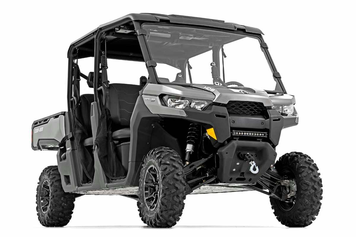 Fits Can-Am Defender HD 8/HD 9/HD 10 Winch Plate; 97016