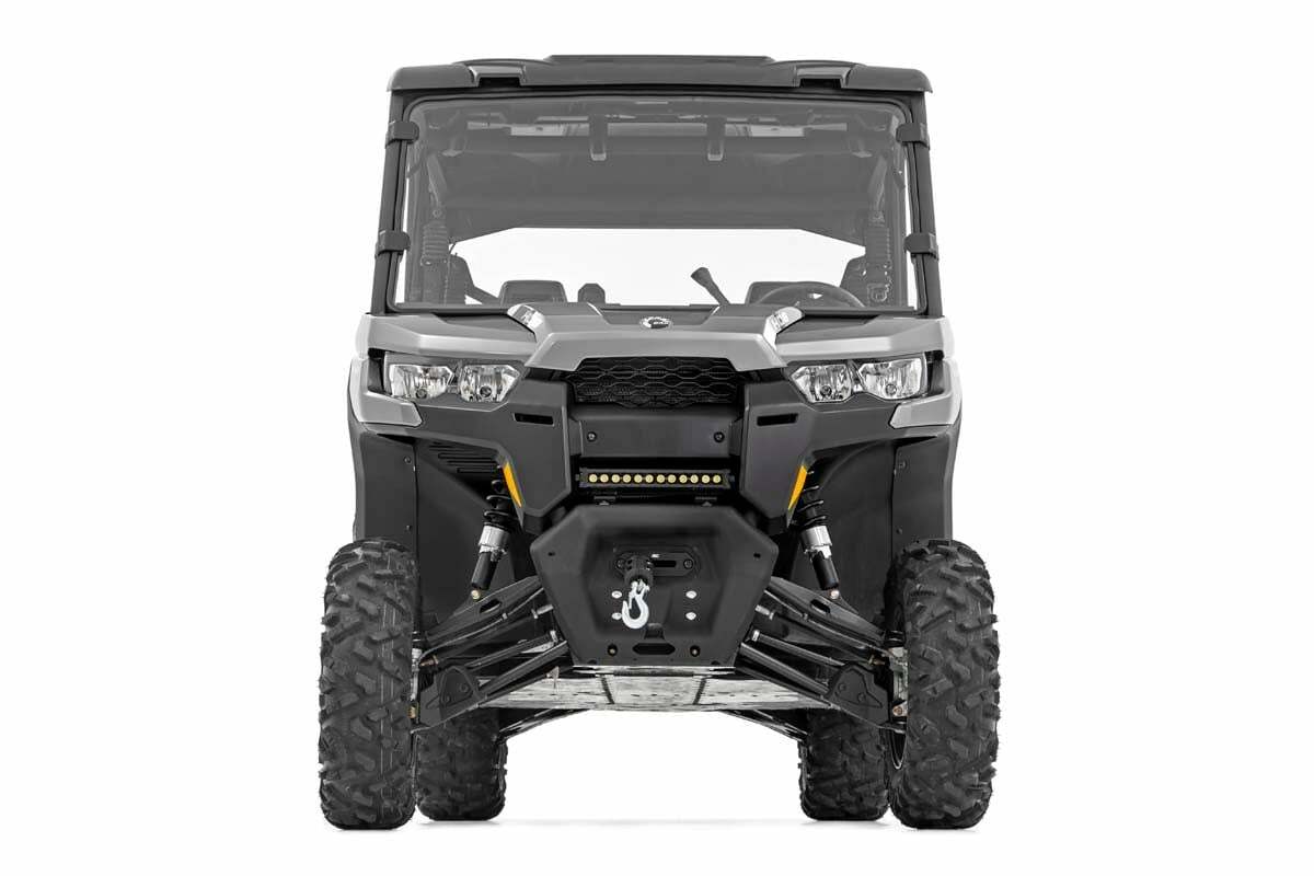 Fits Can-Am Defender HD 8/HD 9/HD 10 Winch Plate; 97016