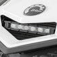 Fits Can-Am Maverick X3 LED Light Kit; Cowl Mount; 6" Black Slimline; 97020