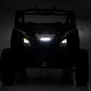 Fits Can-Am Maverick X3 LED Light Kit; Cowl Mount; 6" Black Slimline; 97020
