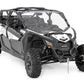 Fits Can-Am Maverick X3 LED Light Kit; Cowl Mount; 6" Black Slimline; 97020