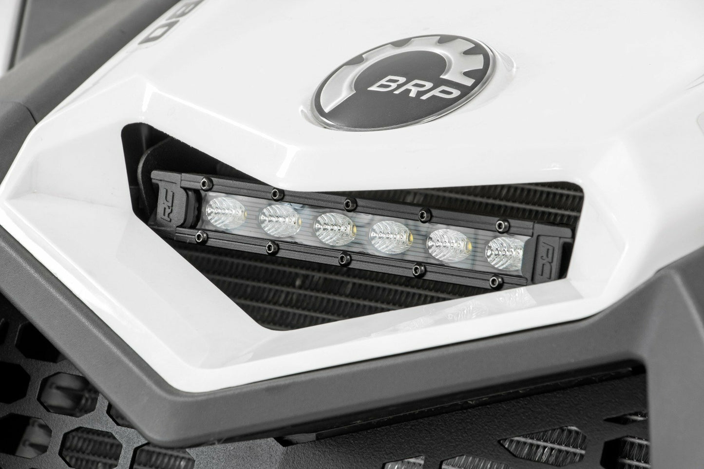 Fits Can-Am Maverick X3 LED Light Kit; Cowl Mount; 6" Black Slimline; 97020