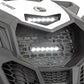 Fits Can-Am Maverick X3 LED Light Kit; Grille Mount; 6" Black Slimline; 97022