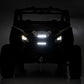 Fits Can-Am Maverick X3 LED Light Kit; Grille Mount; 6" Black Slimline; 97022