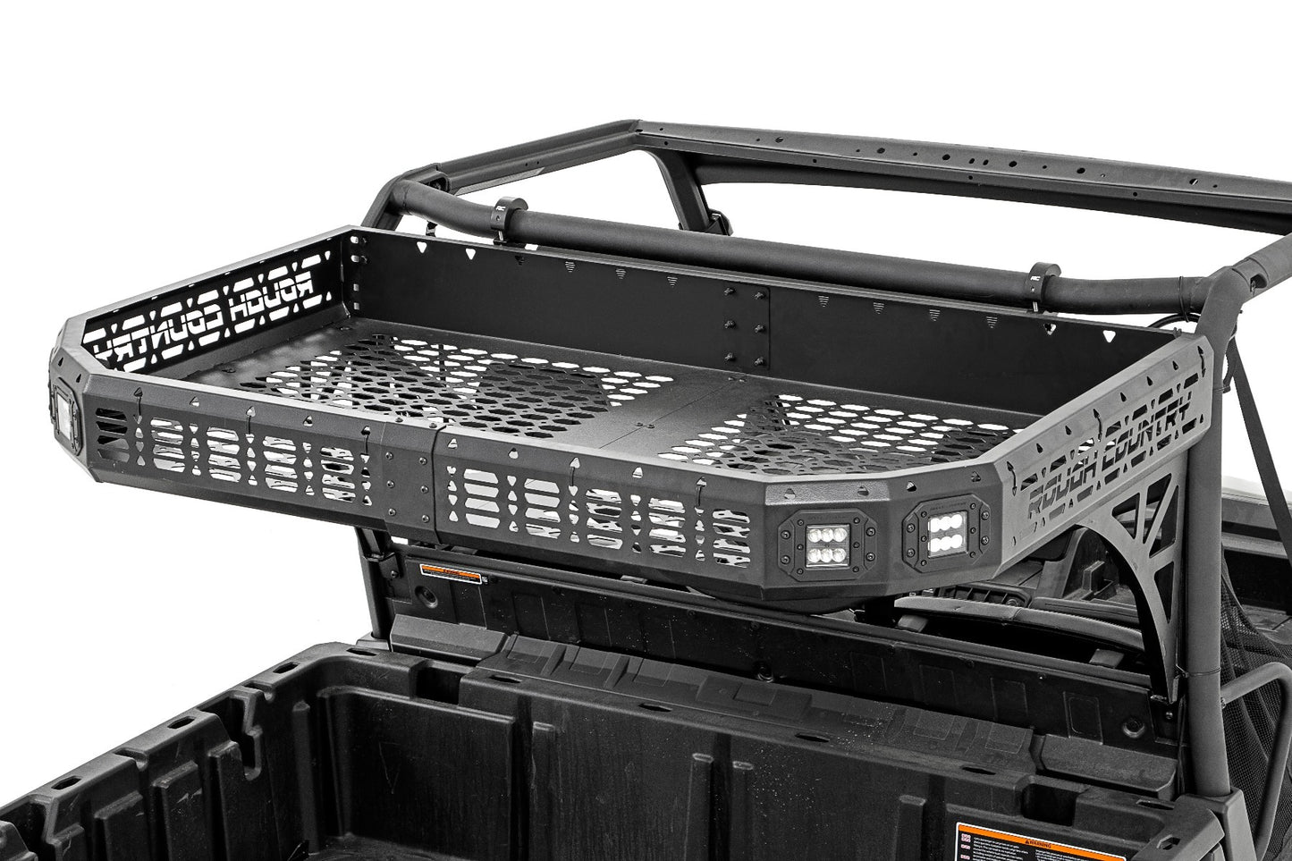 Fits Can-Am Defender HD 5/8/9/10 Cargo Rack Dual 2" Black LED Pairs 97027