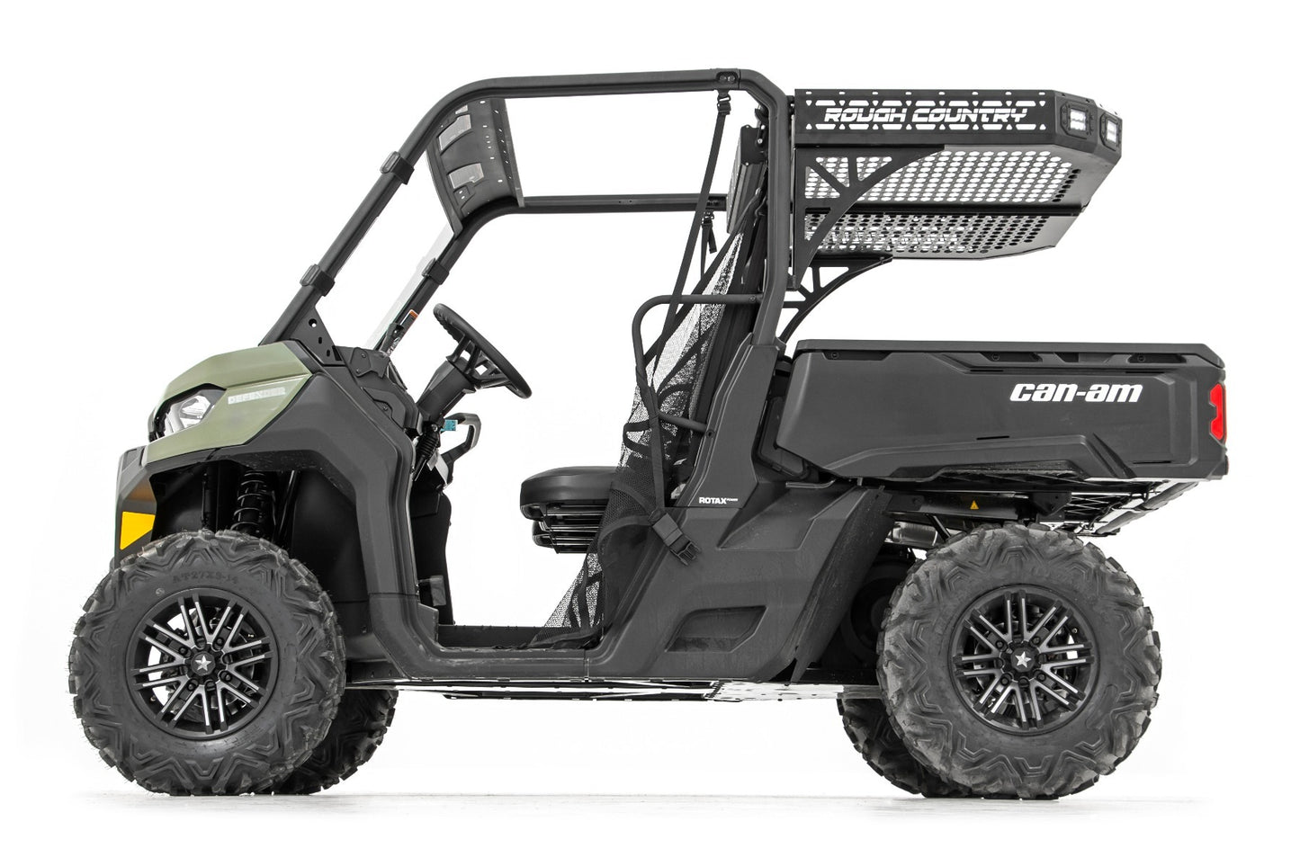 Fits Can-Am Defender HD 5/8/9/10 Cargo Rack Dual 2" Black LED Pairs 97027