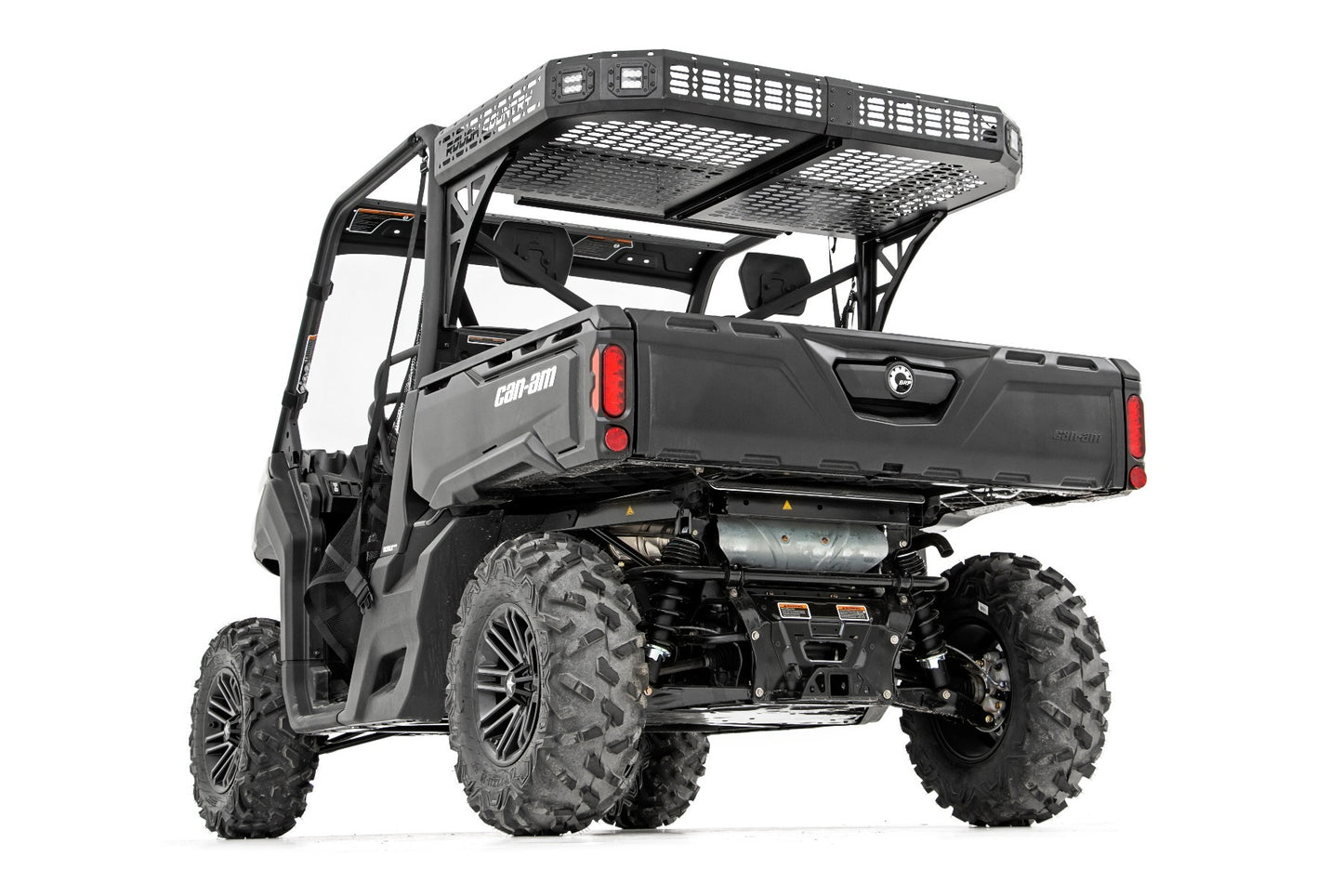 Fits Can-Am Defender HD 5/8/9/10 Cargo Rack Dual 2" Black LED Pairs 97027