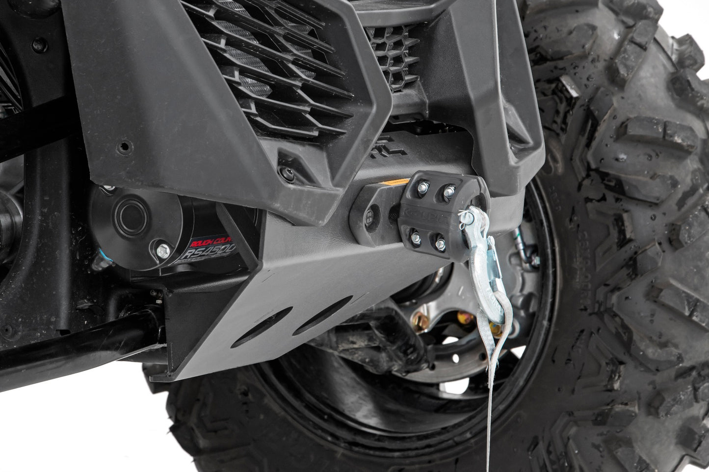 Fits Can-Am Maverick X3 Winch Mount; Front; 97028