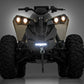 Fits Can-Am Renegade (12-15) Winch Bumper; 4500-Lb Winch; Synthetic Rope; 97070