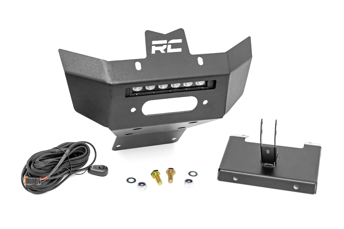 Fits Can-Am Renegade Winch Bumper; Black Series LED; 6" Light; Slime Line; 97072