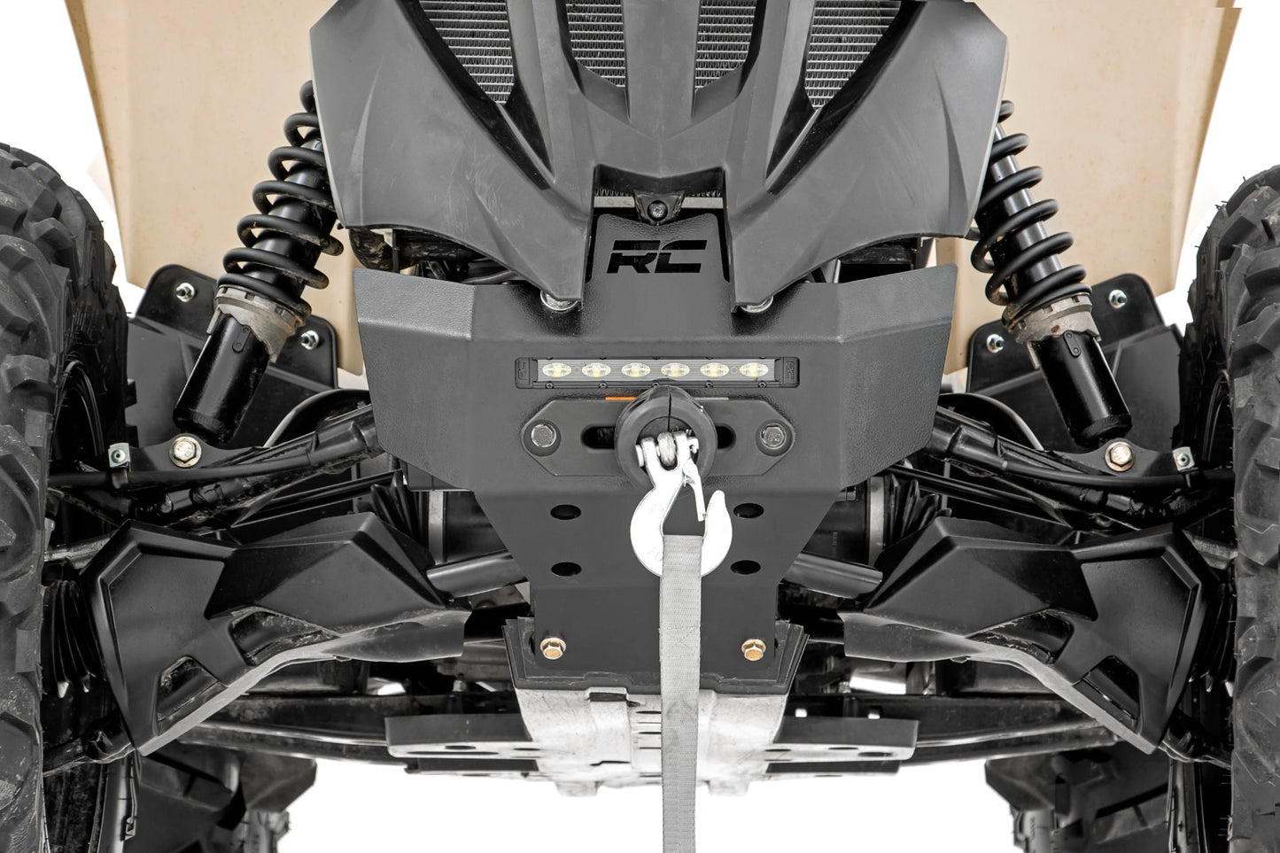 Fits Can-Am Renegade Winch Bumper; Black Series LED; 6" Light; Slime Line; 97072