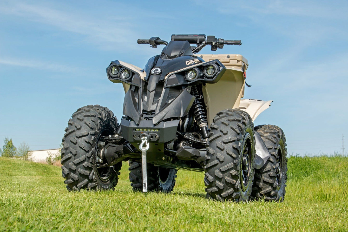 Fits Can-Am Renegade Winch Bumper; Black Series LED; 6" Light; Slime Line; 97072