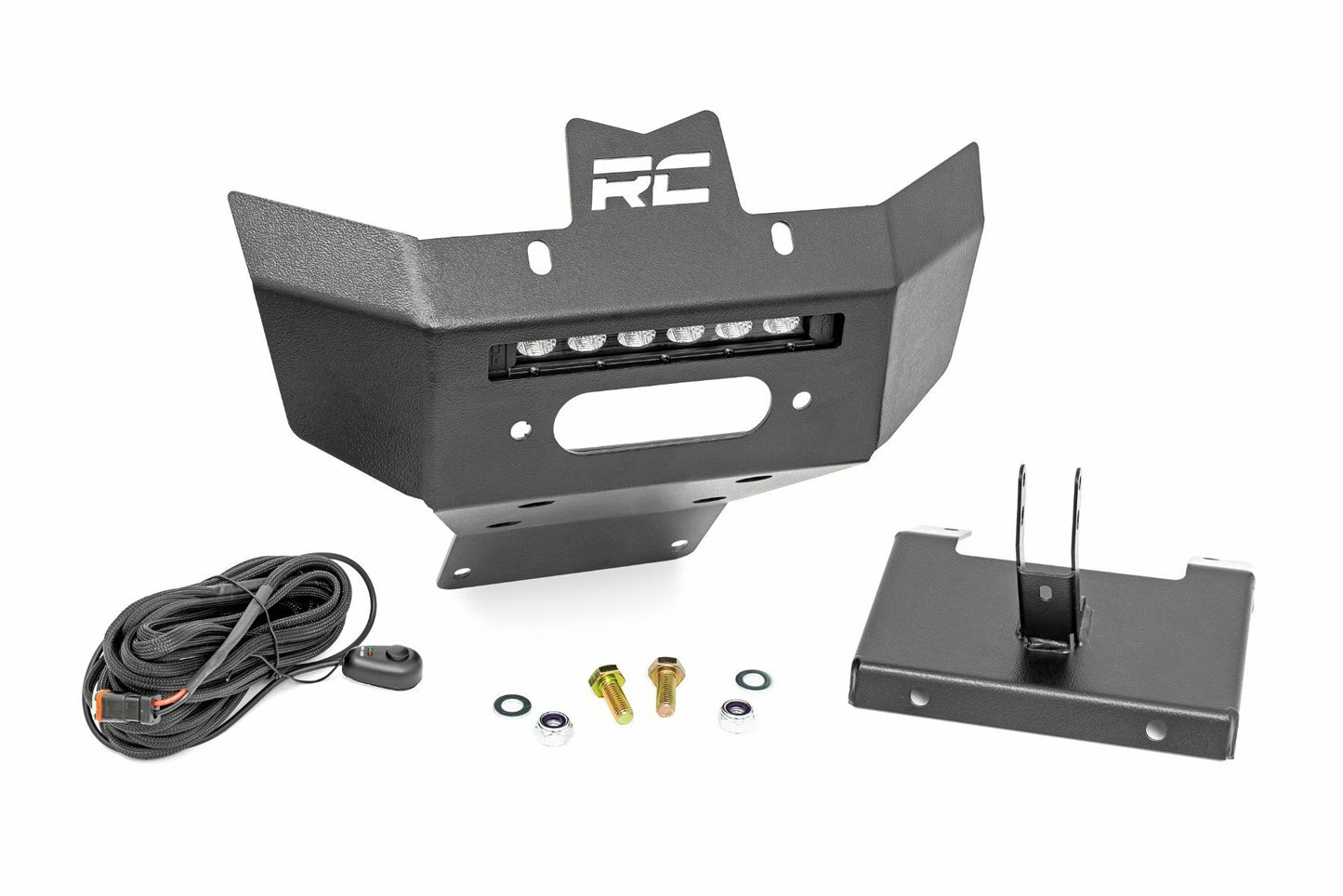 Fits Can-Am Renegade Winch Bumper; Black Series LED; 6" Light; Slime Line; 97072