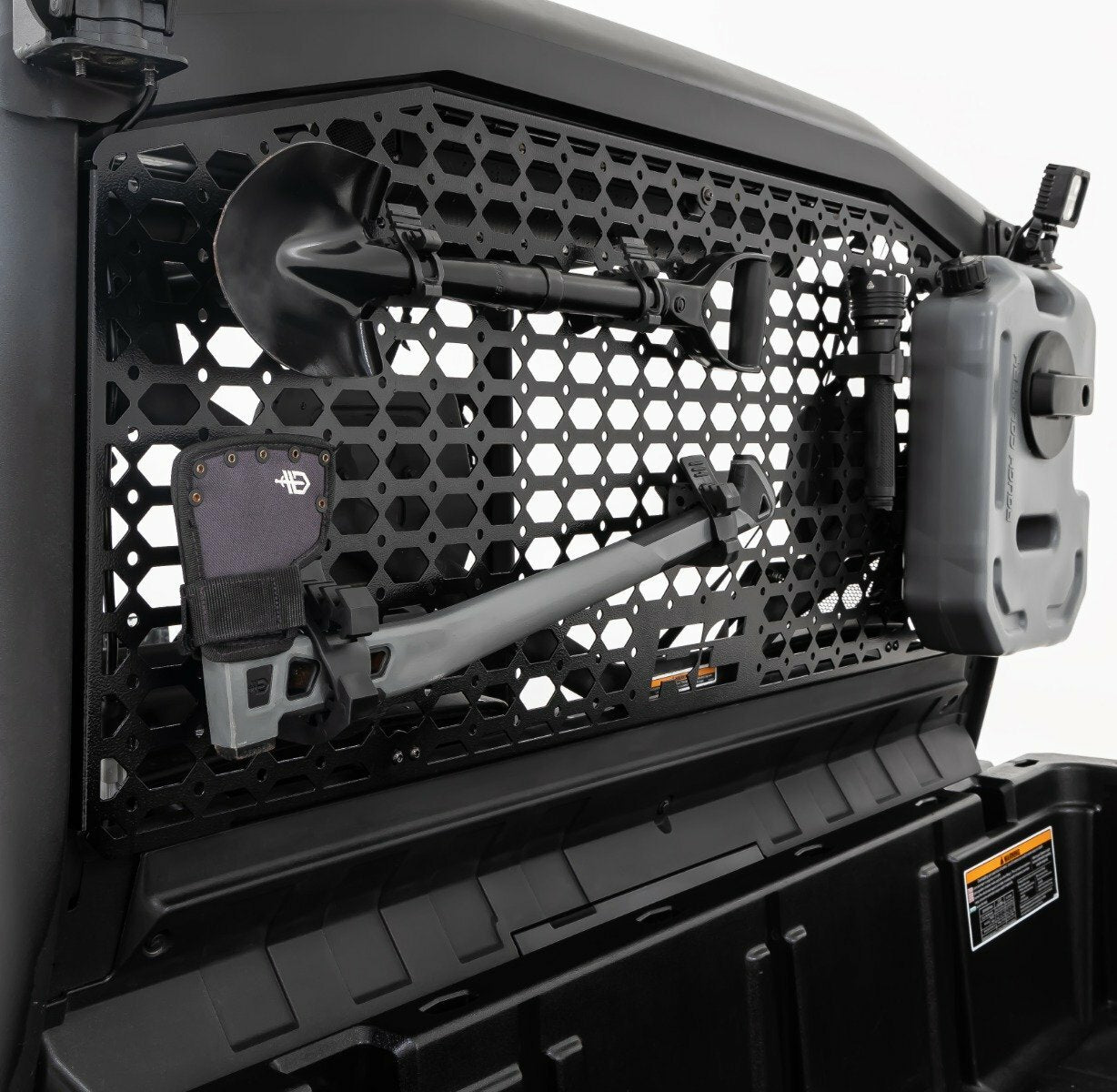 Fits Can-Am Defender HD 8/HD 9/HD 10 Rear Molle Panel; 97077