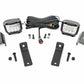 Fits Can-Am Maverick Sport LED Light Rear Mount 2" Chrome Pair Wide Angle 97083