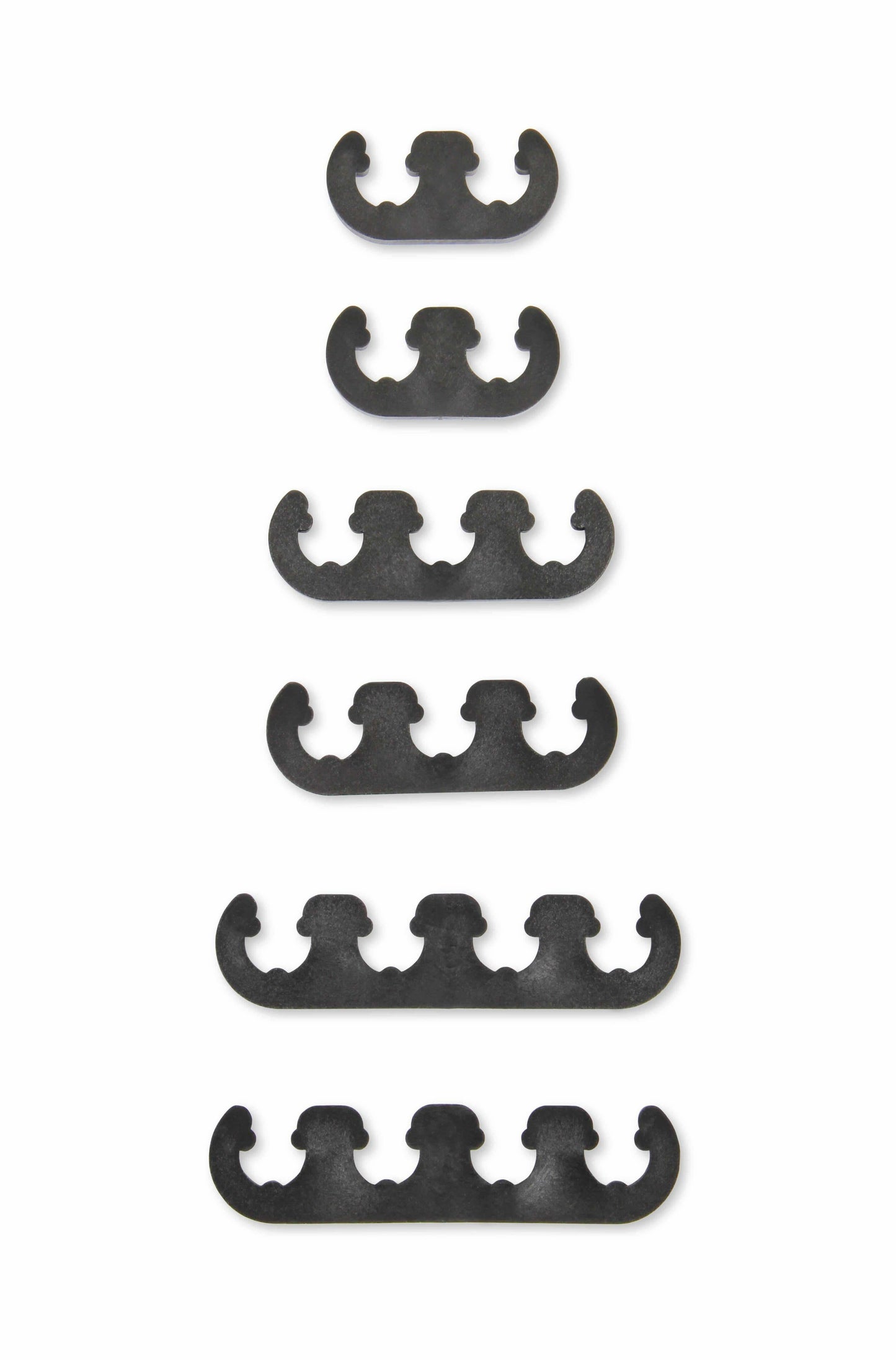 Mr. Gasket 9728 Mr. Gasket Wire Separators - Plastic - 7 mm / 8 mm - Black