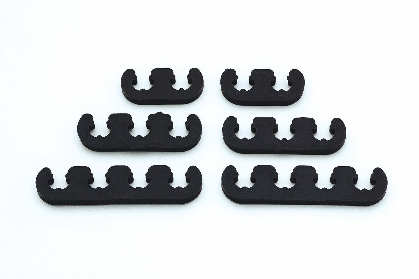 Mr. Gasket 9728 Mr. Gasket Wire Separators - Plastic - 7 mm / 8 mm - Black