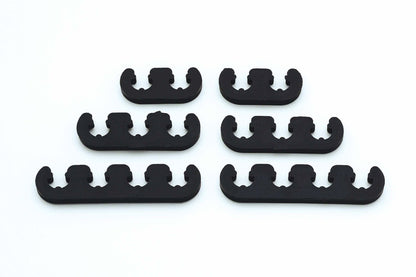 Mr. Gasket 9728 Mr. Gasket Wire Separators - Plastic - 7 mm / 8 mm - Black