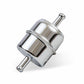 Mr. Gasket 9745 Mr. Gasket Chrome Fuel Filter - Fits 5/16 Inch Hose