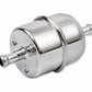 Mr. Gasket 9745 Mr. Gasket Chrome Fuel Filter - Fits 5/16 Inch Hose